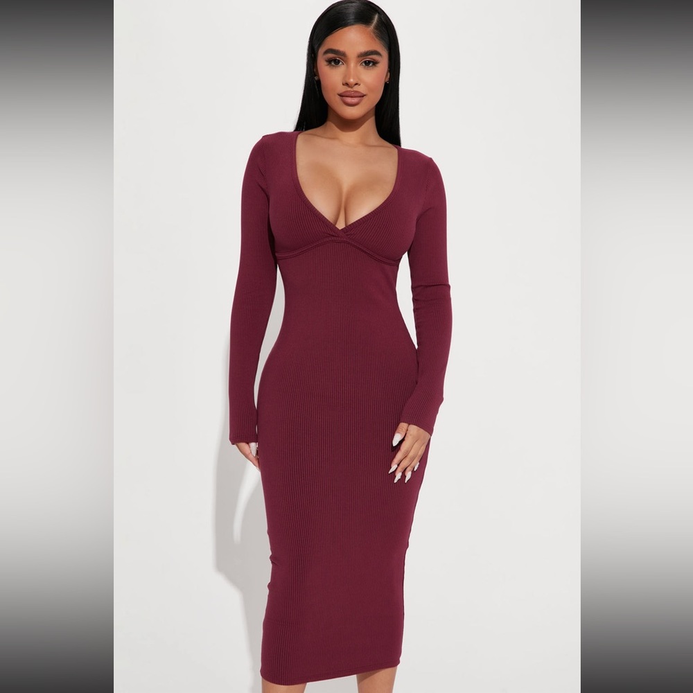 Tasha Snatched Midi Dress